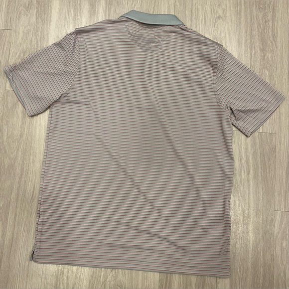 Alabama Crimson Tide Shirt Mens XL Gray Polo Striped TuskWear Gameday Football - Picture 8 of 8